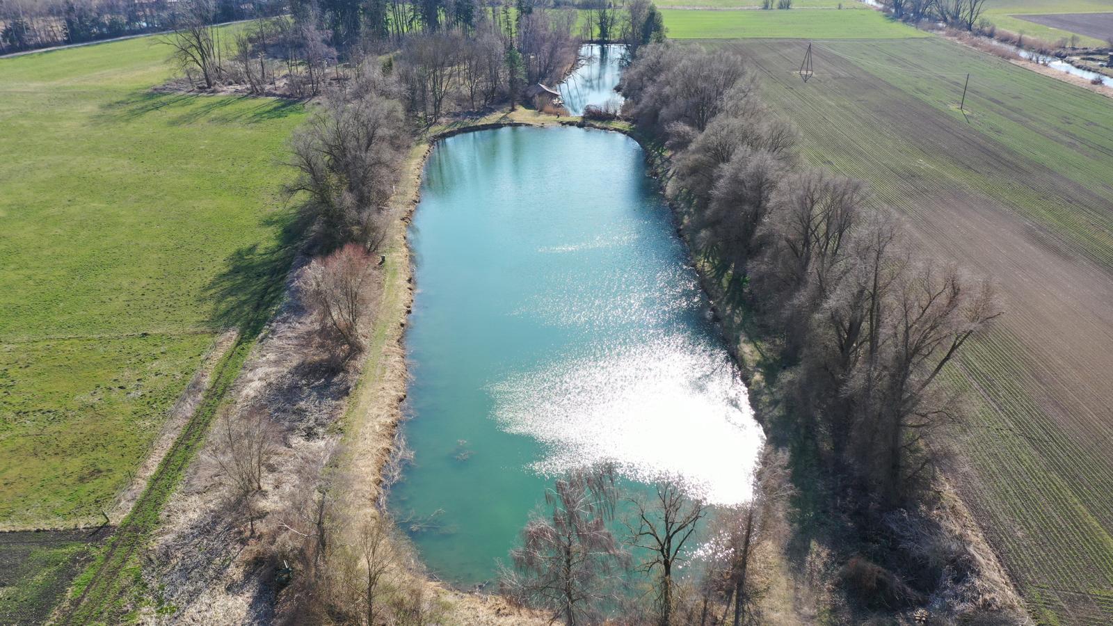 Unser Fischweiher – der große See